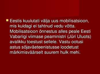 Eesti ajalugu #31