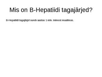 B-hepatiit #5