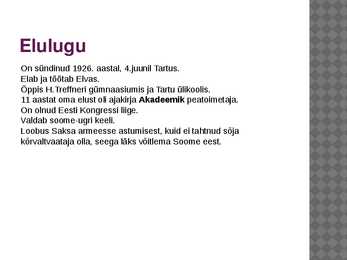 Ain Kaalep #2