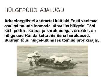 Hülgepüük Eestis #2
