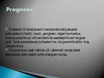 Suhkruhaigus #7