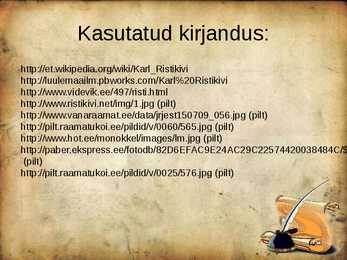 Karl Ristikivi #13