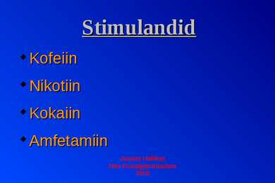 Stimulandid