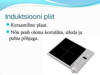 Induktsiooni ahi ja pliit #4