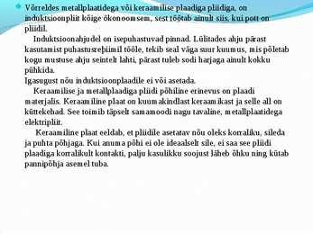 Induktsiooni ahi ja pliit #7