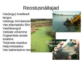 Heitvetest pärinev reokoormus ning selle probleemid #6