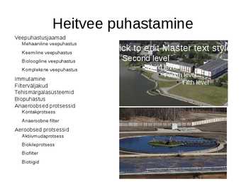 Heitvetest pärinev reokoormus ning selle probleemid #10