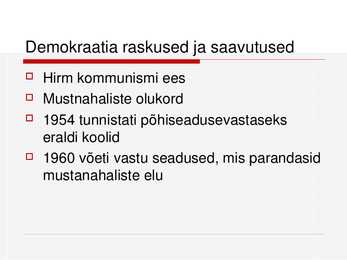 USA peale Teist maailmasõda #4