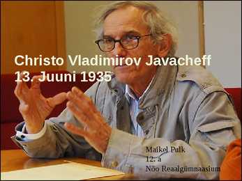 Christo Vladimirov Javacheff