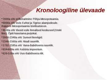 Mesopotaamia #3