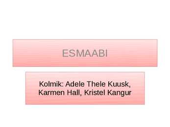 Esmaabi