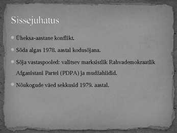Afganistani sõda #2