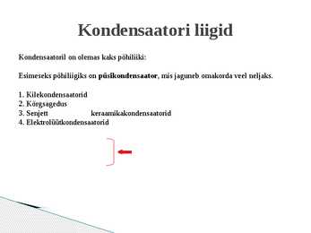 Kondensaator #4