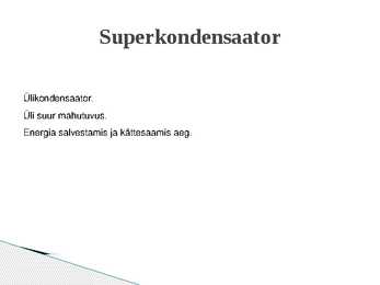 Kondensaator #10
