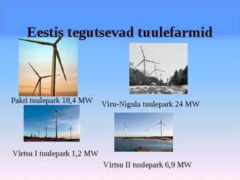 Tuuleenergia kokkuvõte #13