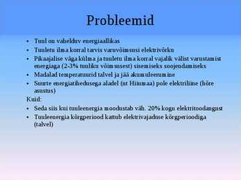 Tuuleenergia kokkuvõte #14