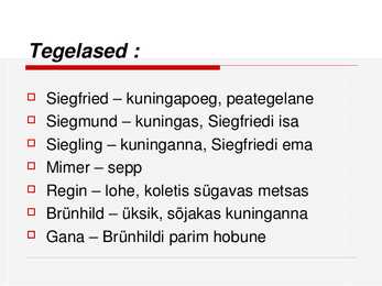 Siegfriedi lood #2
