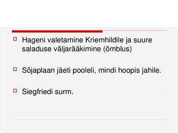 Siegfriedi lood #12