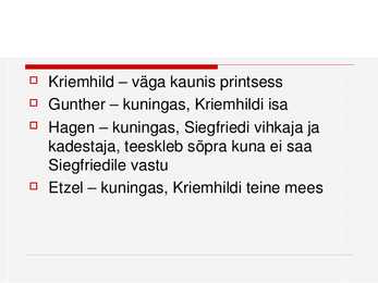 Siegfriedi lood #3