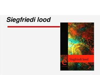 Siegfriedi lood