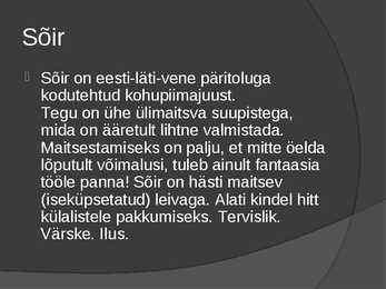 Sõir #2