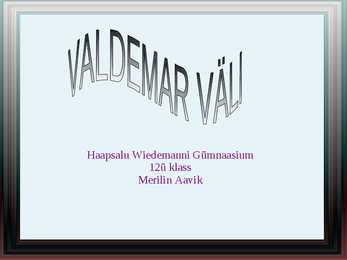 Valdemar Väli