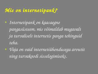 Internetipangad #2