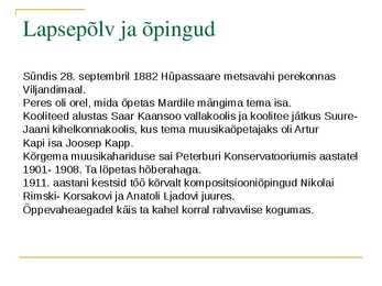 Helilooja - Mart Saar #3