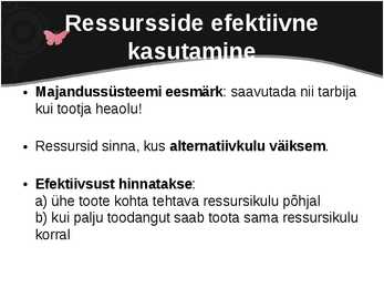 Riigi majandusressursid #5