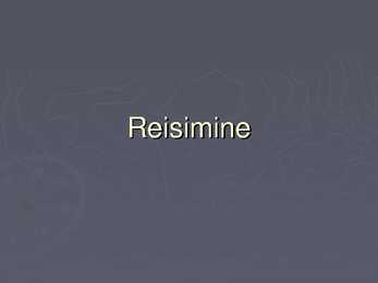 PowerPoint-Reisimine