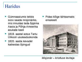 Slaidesitlus-Kristjan Jaak Peterson ja emakeele tähtsus #4