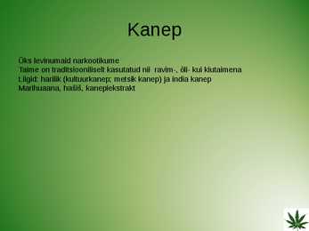Slideesitlus-Kanep #2