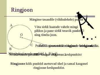 Ringjoon ja selle pikkus #3