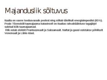 Itaalia rahvastik ja majandus #12