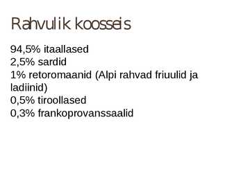 Itaalia rahvastik ja majandus #4