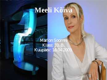 Meeli Kõiva