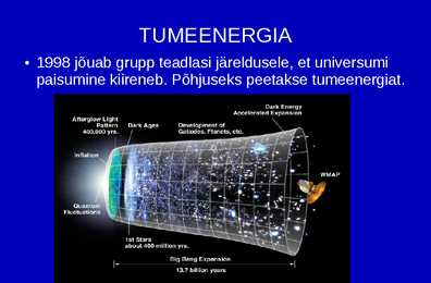 Tume aine ja tume energia #8