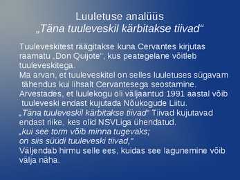 Hando Runnel-esitlus #19