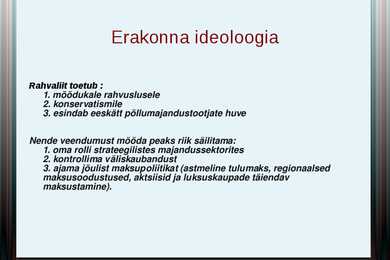 Eestimaa rahvaliidu esitlus #3