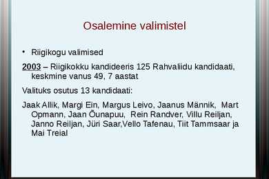 Eestimaa rahvaliidu esitlus #7