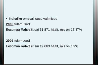 Eestimaa rahvaliidu esitlus #9