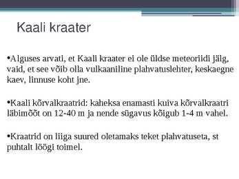 Powerpoint-Kaali meteoriidikraater #7