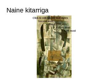 Kubism- slaidid- #9