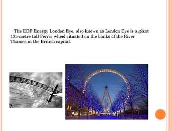 London Eye Power Point esitlus #2