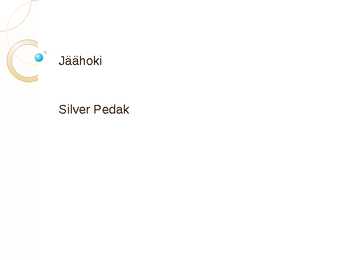 Jäähoki- slaidid-