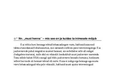 Henna ja selle kasutamise viisid #7