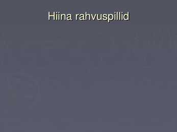 HIINA muusika #8