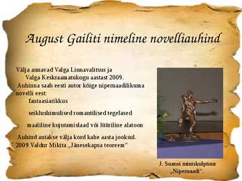 August Gailit powerpoint esitlus #22