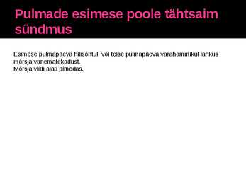 Traditsioonilised pulmad Eestis #6