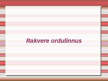Eesti keskaegsed linnused #14